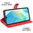 Leather Wallet Case & Card Holder Pouch for Samsung Galaxy A16 5G - Red