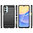 Flexi Slim Carbon Fibre Case for Samsung Galaxy A16 5G - Brushed Black