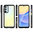 Hybrid Acrylic Tough Shockproof Case for Samsung Galaxy A16 5G - Black (Frame)