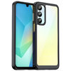 Hybrid Acrylic Tough Shockproof Case for Samsung Galaxy A16 5G - Black (Frame)