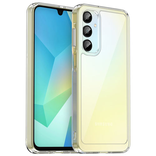 Hybrid Acrylic Tough Shockproof Case for Samsung Galaxy A16 5G - Clear (Frame)