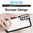 Hybrid Acrylic Tough Shockproof Case for Samsung Galaxy S23 - Black (Frame)