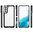 Hybrid Acrylic Tough Shockproof Case for Samsung Galaxy S23 - Black (Frame)