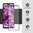 Full Coverage Tempered Glass Screen Protector for HMD Pulse / Pro / Plus 4G - Black