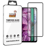 Full Coverage Tempered Glass Screen Protector for HMD Pulse / Pro / Plus 4G - Black