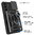 Heavy Duty Shockproof Case / Slide Camera Cover for Samsung Galaxy A16 5G - Black