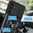 Heavy Duty Shockproof Case / Slide Camera Cover for Samsung Galaxy A16 5G - Black