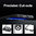 Hybrid Fusion Shockproof Hard Case for Oppo Find X8 Pro - Black (Frame)