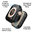 Anti-Scratch Hard Shell Case for Apple Watch Ultra 49mm - Black (Frame)