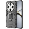 Slim Armour Tough Shockproof Case / Ring Holder Stand for Oppo Find X8 Pro - Black