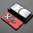 Slim Armour Tough Shockproof Case / Ring Holder Stand for Oppo Find X8 Pro - Red
