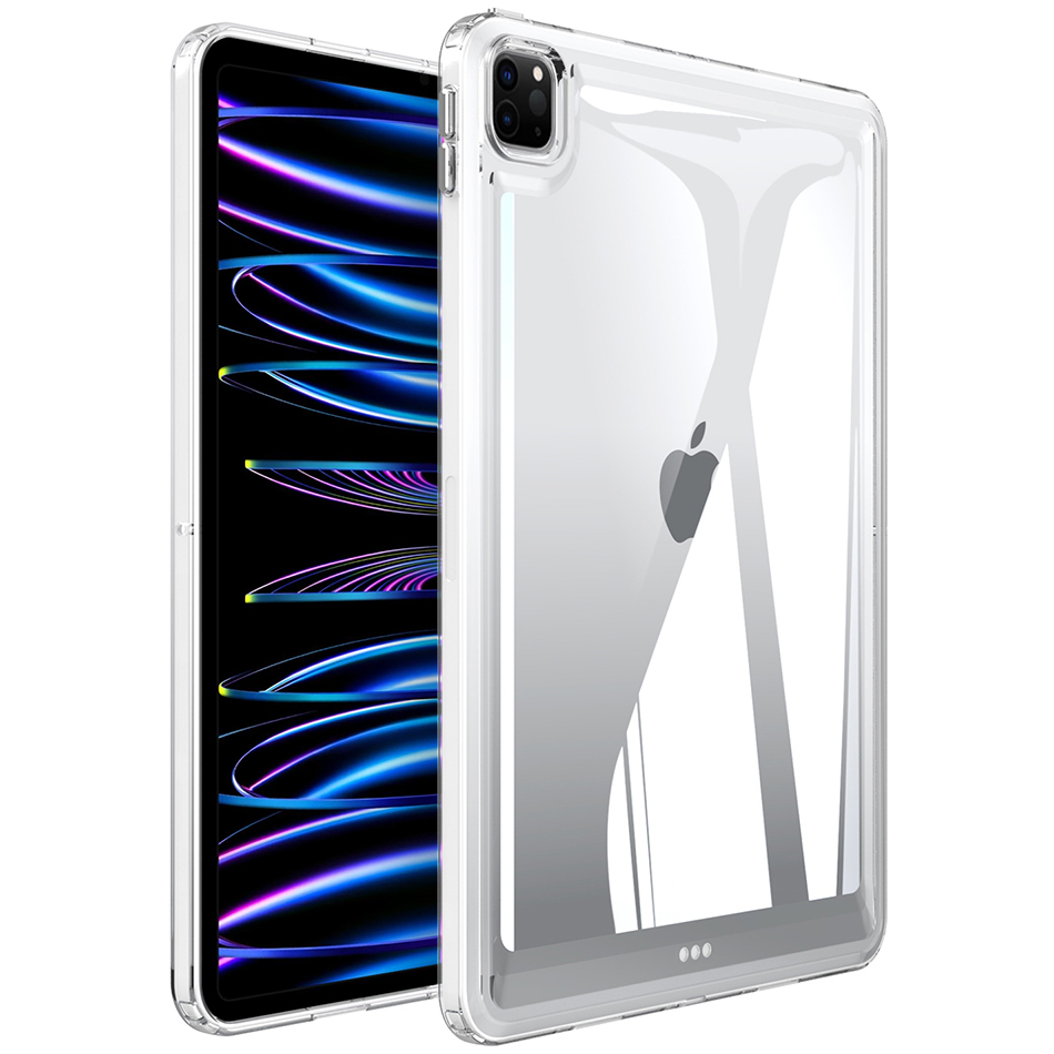Hybrid Acrylic Shockproof Case for Apple iPad Pro 11-inch (2nd / 3rd / 4th Gen) - Clear (Frame)