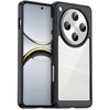 Hybrid Acrylic Tough Shockproof Case for Oppo Find X8 Pro - Black (Frame)