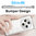 Hybrid Acrylic Tough Shockproof Case for Oppo Find X8 Pro - Clear (Frame)