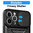 Heavy Duty Shockproof Case / Slide Camera Cover for Apple iPhone 11 Pro Max - Black