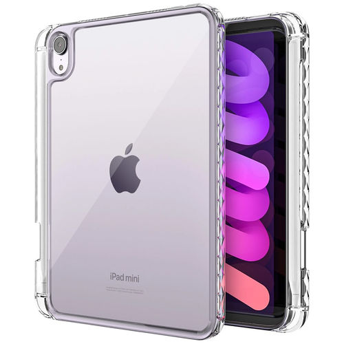 Hybrid Acrylic Shockproof Case for Apple iPad Mini 7th Gen (2024) / 6th Gen (2021) - Clear (Frame)