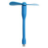 Mini Bendable USB Type-C Portable Fan - Blue