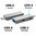 WiWu Alpha (3-in-1) USB Type-C Hub / Dual USB-A (Female) Adapter for Phone / Tablet / Laptop