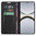 Leather Wallet Case & Card Holder Pouch for Oppo Find X8 Pro - Black