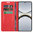 Leather Wallet Case & Card Holder Pouch for Oppo Find X8 Pro - Red
