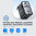 AceFast (75W) GaN PD (5-Port) USB Type-C Charger / AC Plug / Travel Adapter