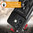 Heavy Duty Shockproof Case / Slide Camera Cover for Oppo A60 / A40 - Black