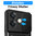 Heavy Duty Shockproof Case / Slide Camera Cover for Oppo A60 / A40 - Black