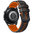 Sport Silicone Band for Samsung Galaxy Watch3 (45mm) - Black (Orange)