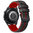 Sport Silicone Band for Samsung Galaxy Watch3 (45mm) - Black (Red)