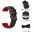 Sport Silicone Band for Samsung Galaxy Watch3 (45mm) - Black (Red)