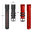 Sport Silicone Band for Samsung Galaxy Watch3 (45mm) - Black (Red)