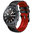 Sport Silicone Band for Samsung Galaxy Watch3 (45mm) - Black (Red)
