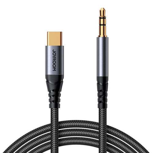 Joyroom USB Type-C to 3.5mm Headphone Jack Audio Cable (1.2m) for Phone / Tablet / Laptop