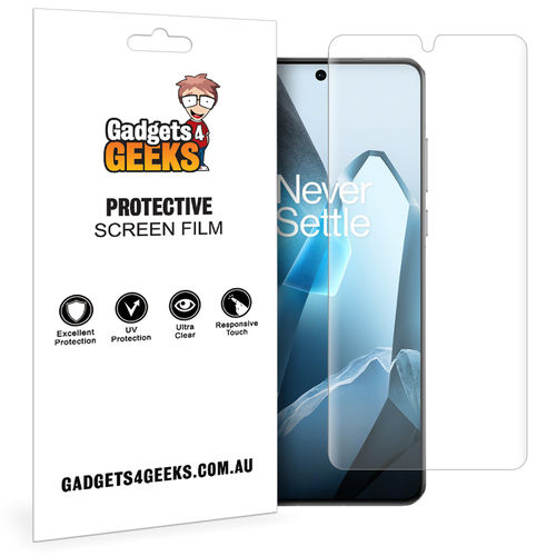 (2-Pack) Hydrogel TPU Film Screen Protector for OnePlus 13