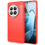 Flexi Slim Carbon Fibre Case for OnePlus 13 - Brushed Red