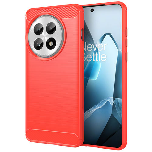 Flexi Slim Carbon Fibre Case for OnePlus 13 - Brushed Red