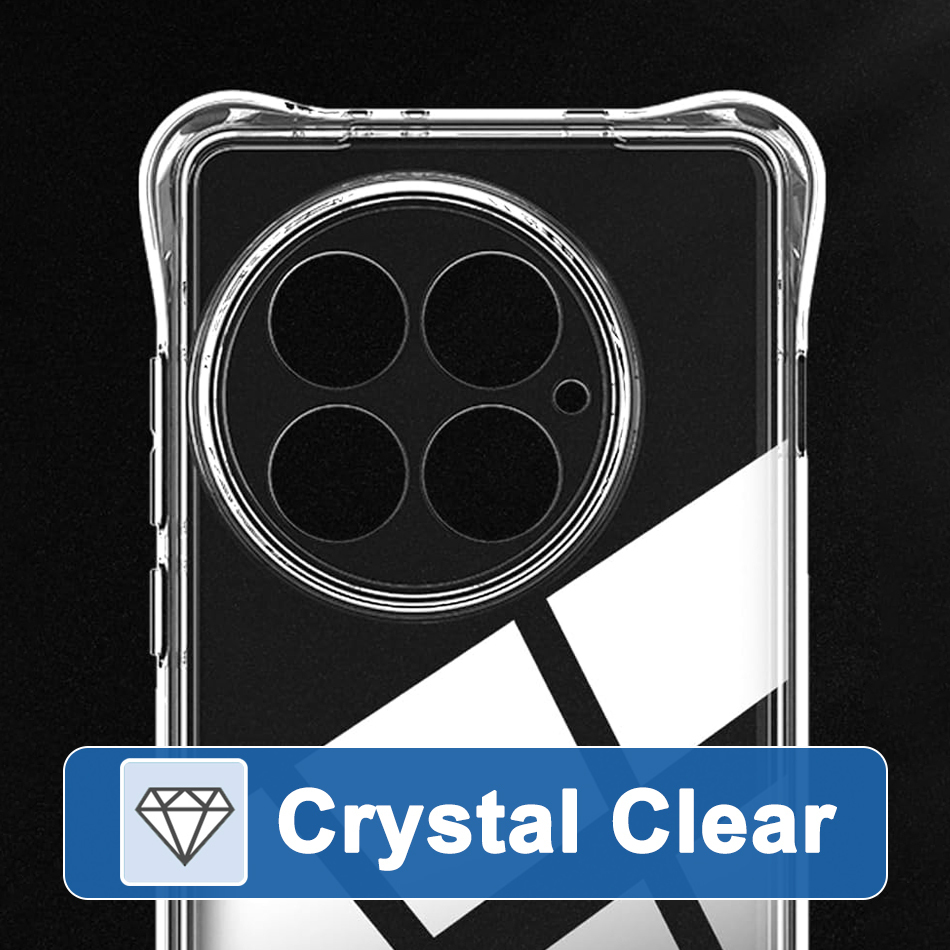 Flexi Gel Shockproof Case for OnePlus 13 - Clear (Gloss Grip)