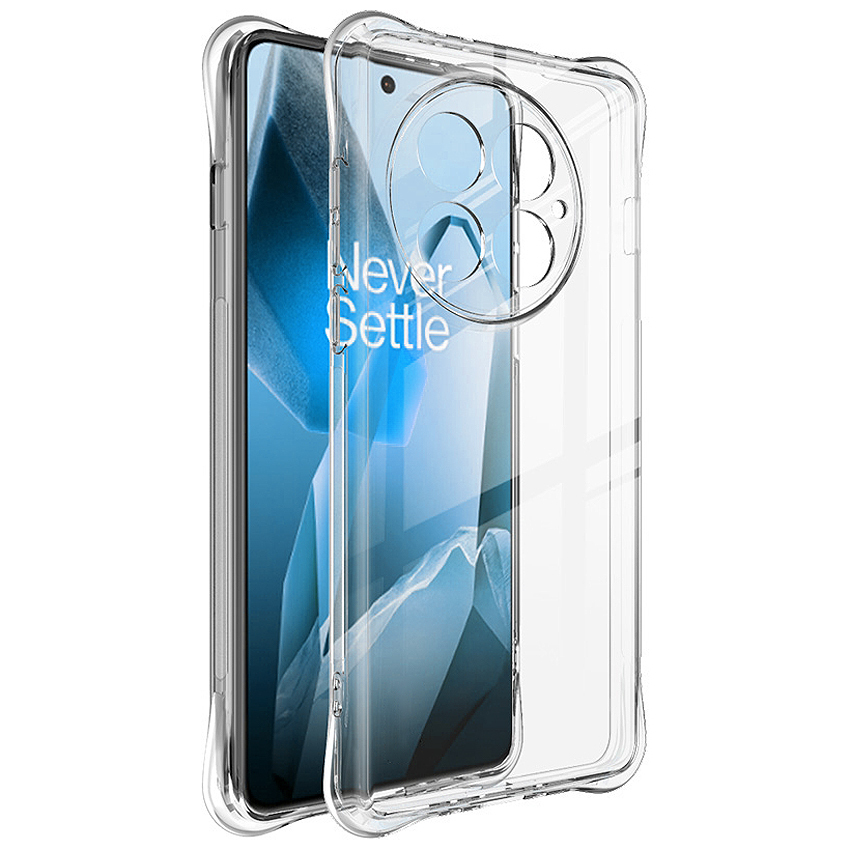 Flexi Gel Shockproof Case for OnePlus 13 - Clear (Gloss Grip)