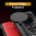 Heavy Duty Shockproof Case / Slide Camera Cover for Oppo Find X8 Pro - Black