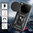 Heavy Duty Shockproof Case / Slide Camera Cover for Oppo Find X8 Pro - Black