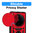 Heavy Duty Shockproof Case / Slide Camera Cover for Oppo Find X8 Pro - Red