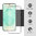 Full Coverage Tempered Glass Screen Protector for Samsung Galaxy S25 - Black