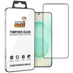 Full Coverage Tempered Glass Screen Protector for Samsung Galaxy S25 - Black