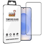 Full Coverage Tempered Glass Screen Protector for Samsung Galaxy S25+ (Black)