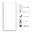 Full Coverage Tempered Glass Screen Protector for Samsung Galaxy S25 Ultra - Black