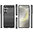 Flexi Slim Carbon Fibre Case for Samsung Galaxy S25 - Brushed Black