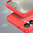 Flexi Slim Carbon Fibre Case for Samsung Galaxy S25+ (Brushed Red)
