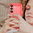 Flexi Slim Carbon Fibre Case for Samsung Galaxy S25+ (Brushed Red)