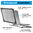 Heavy Duty Tough Shockproof Case for Microsoft Surface Laptop 7 (13.8") - Dark Grey