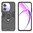 Slim Armour Tough Shockproof Case / Ring Holder Stand for Oppo A60 / A40 - Black